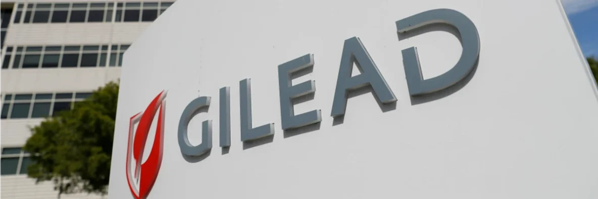 GILEAD logo on building
